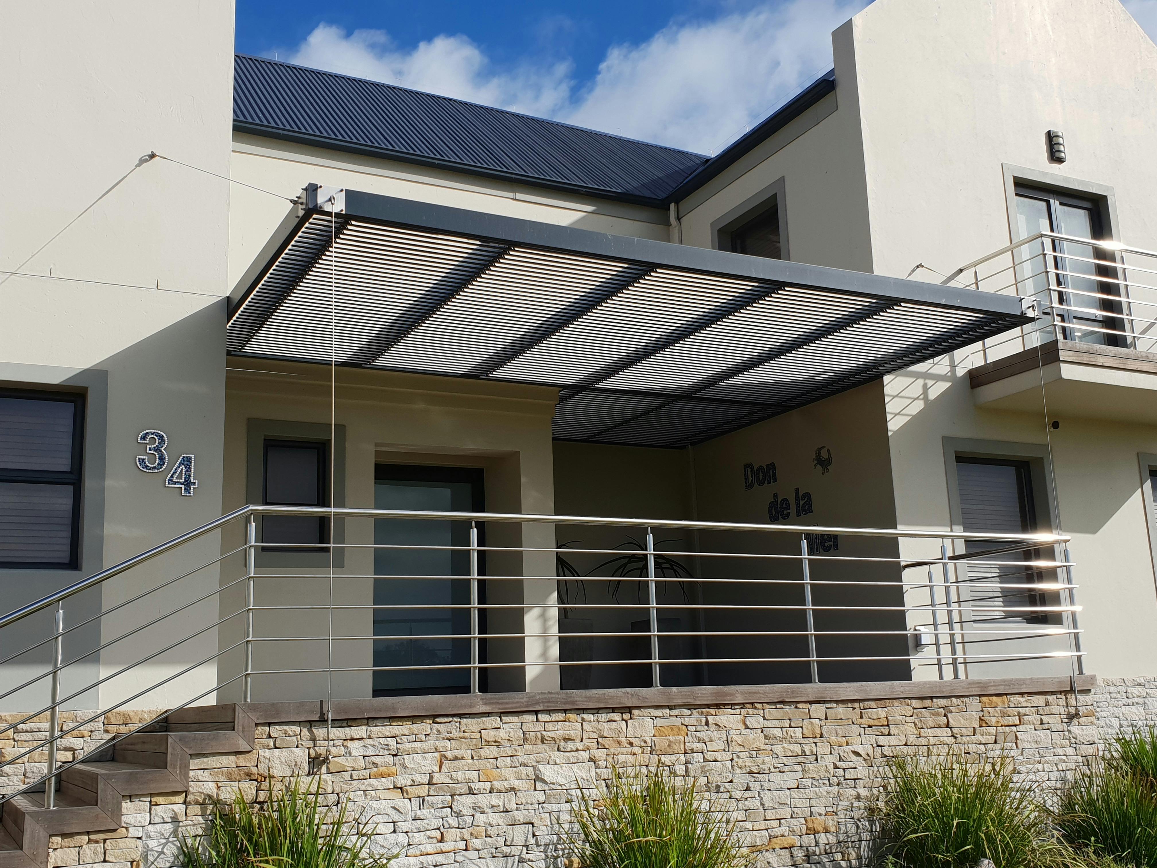 Fixed Louvre Awnings